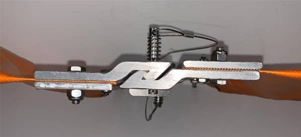 End Connectors Secured with Toggle Pin Oil Containment Boom Universal Z Connectors