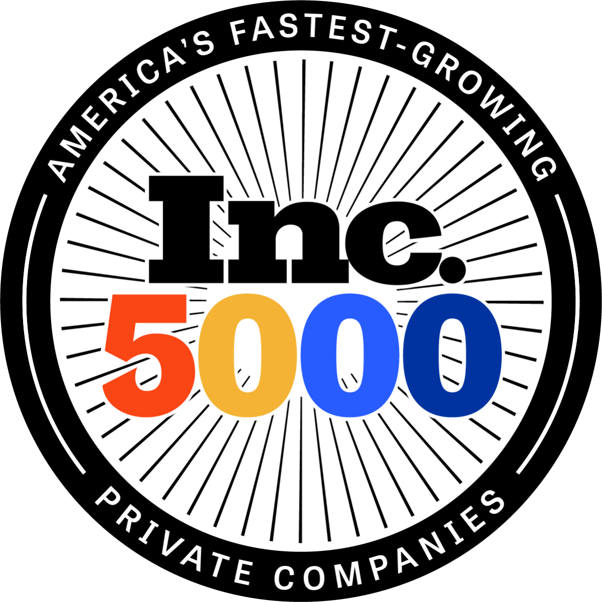 b2ap3 amp Inc. 5000 Color Medallion Logo